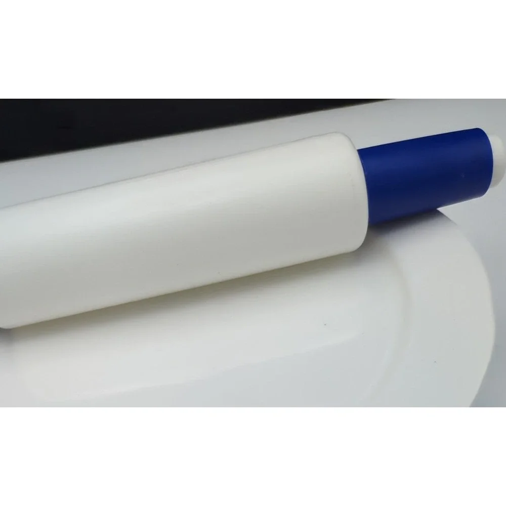 Tupperware Rolling Pin Fill & Chill‎ Blue Handles Rotate Add Warm or Cool Water
